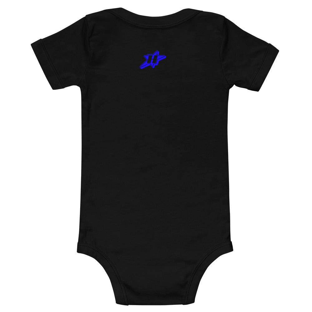 Blue "Y2K" Onesie