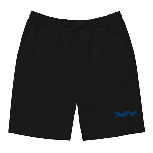 Blue "Haze Mode" Fleece Shorts