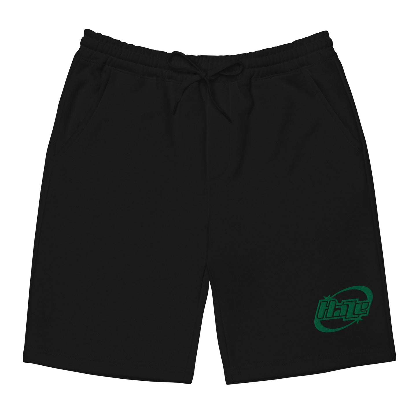 Green "Big Haze" Fleece Shorts