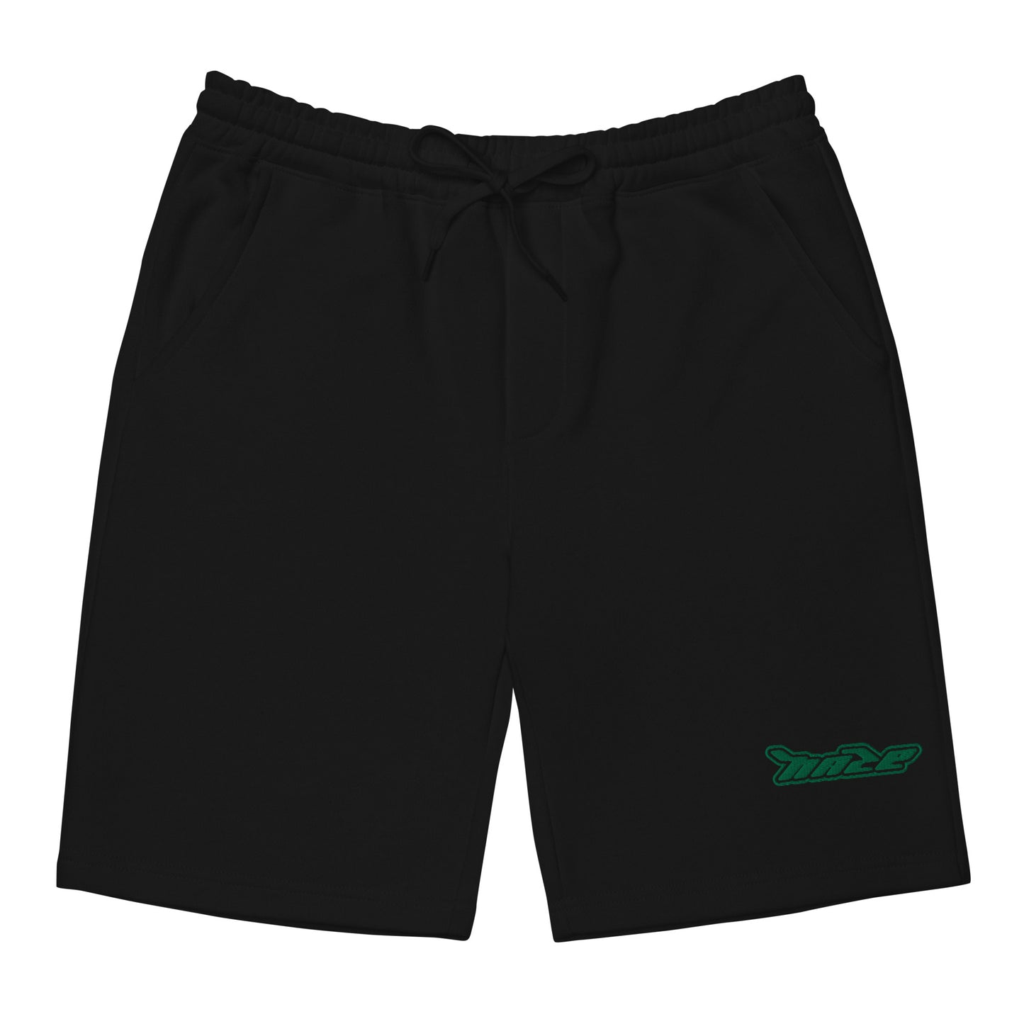 Green "Haze Mode" Fleece Shorts