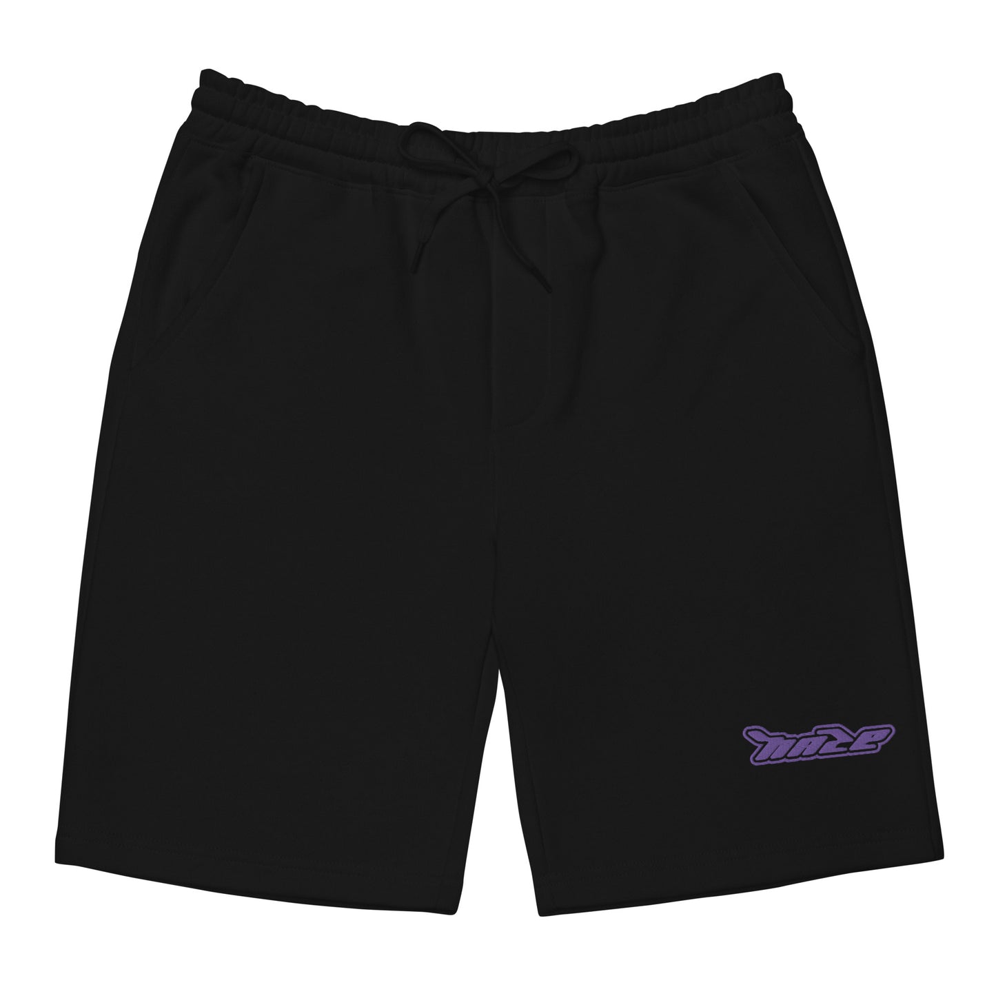 Purple "Haze Mode" Fleece Shorts