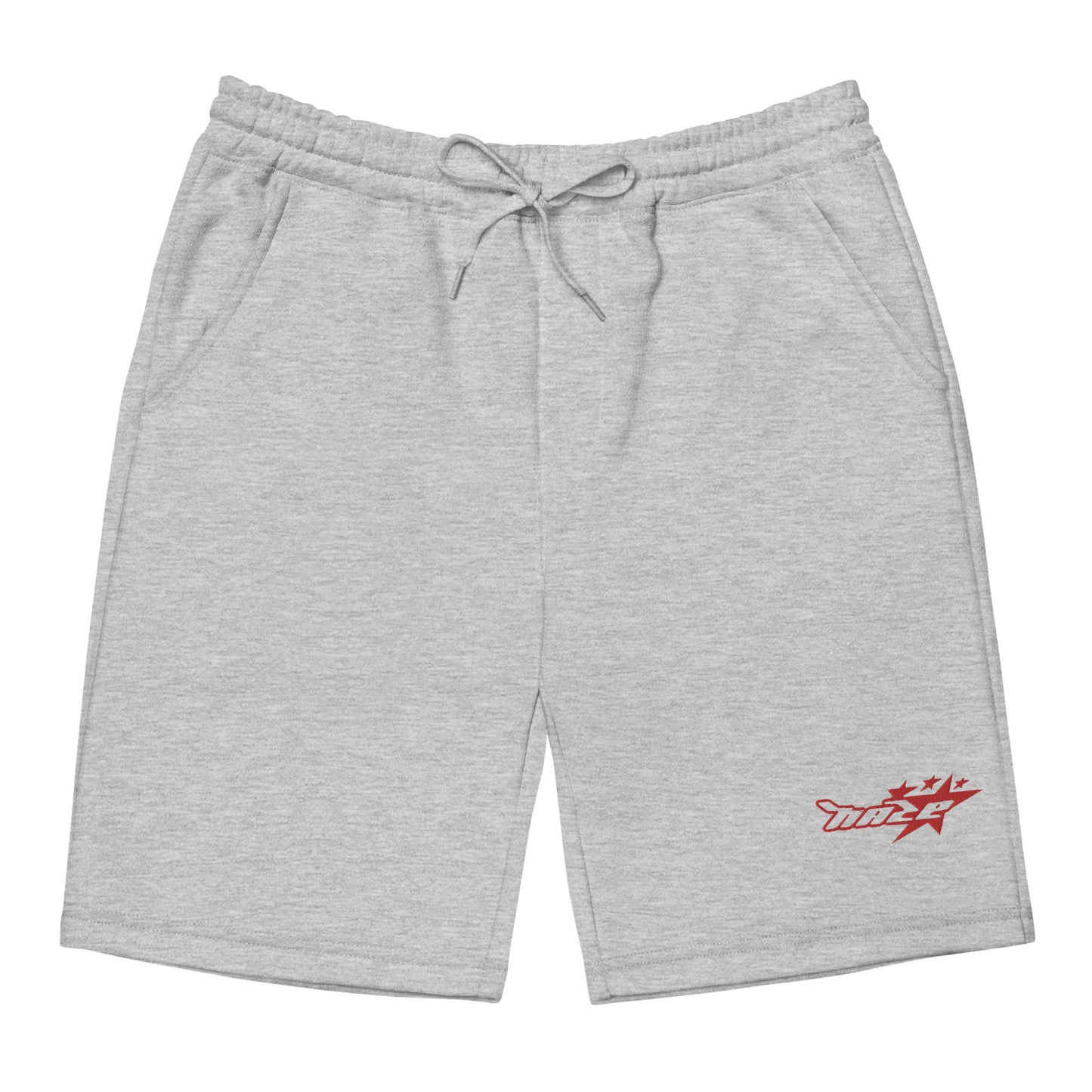 Red "Star" Fleece Shorts