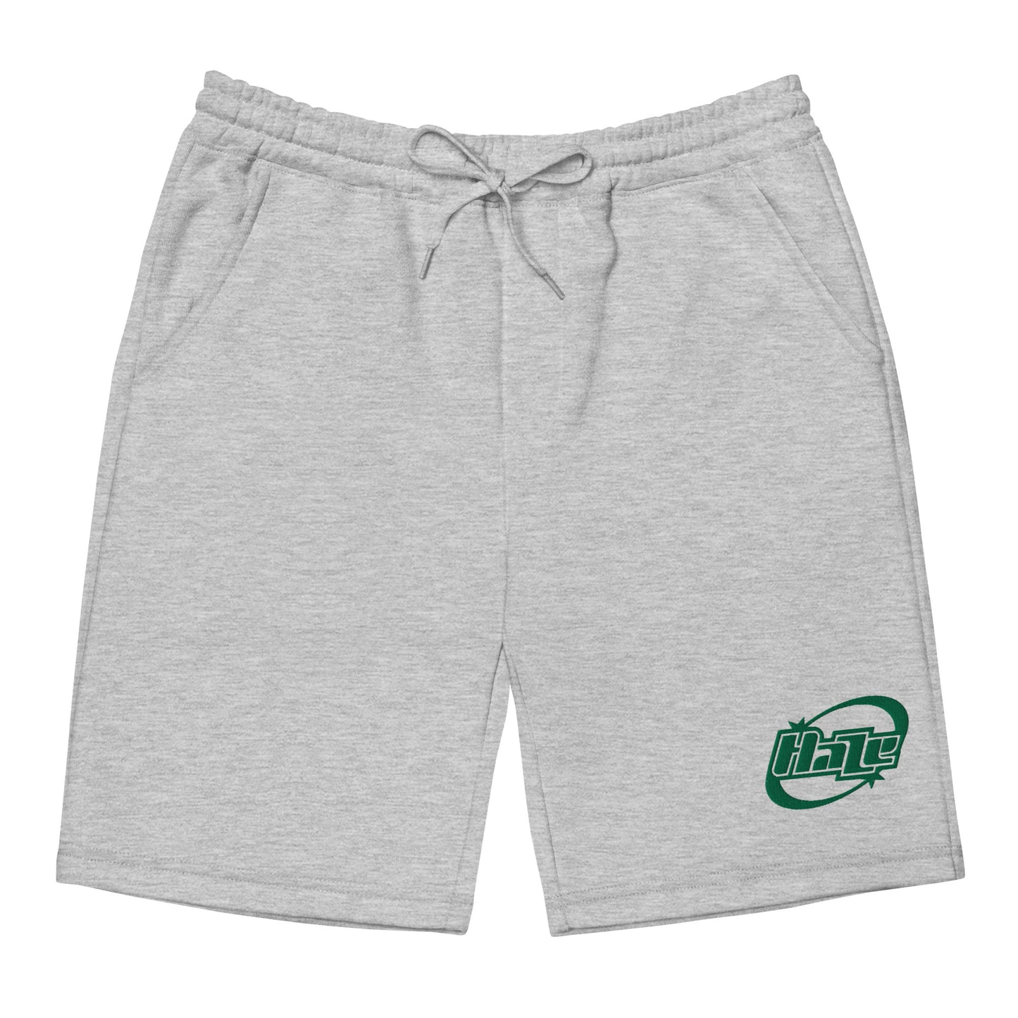 Green "Big Haze" Fleece Shorts