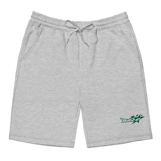 Green "Star" Fleece Shorts