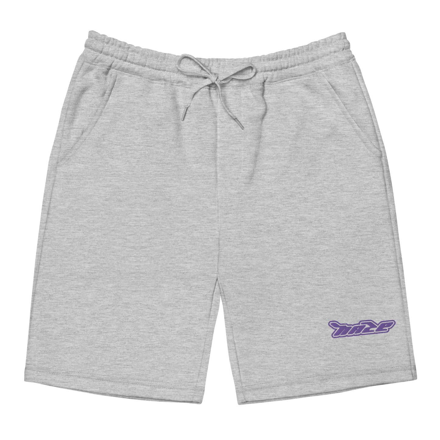 Purple "Haze Mode" Fleece Shorts