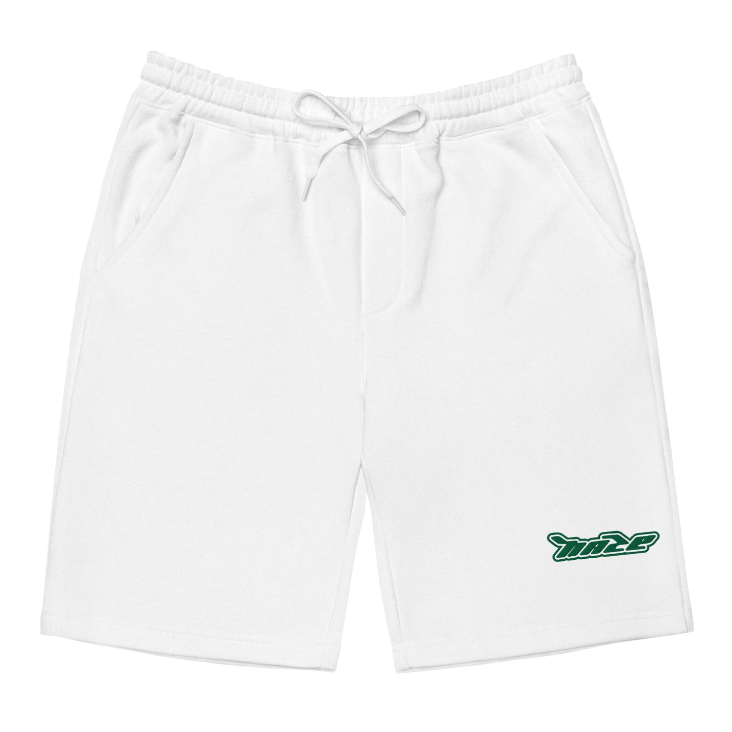 Green "Haze Mode" Fleece Shorts