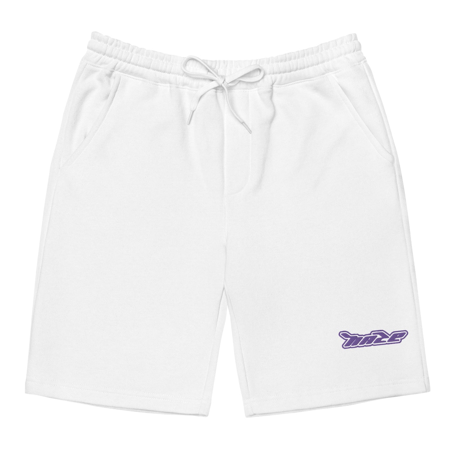 Purple "Haze Mode" Fleece Shorts