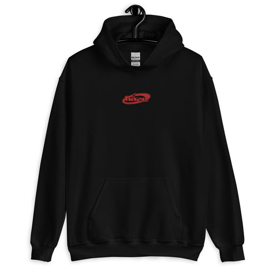 Red "Y2K" Hoodie